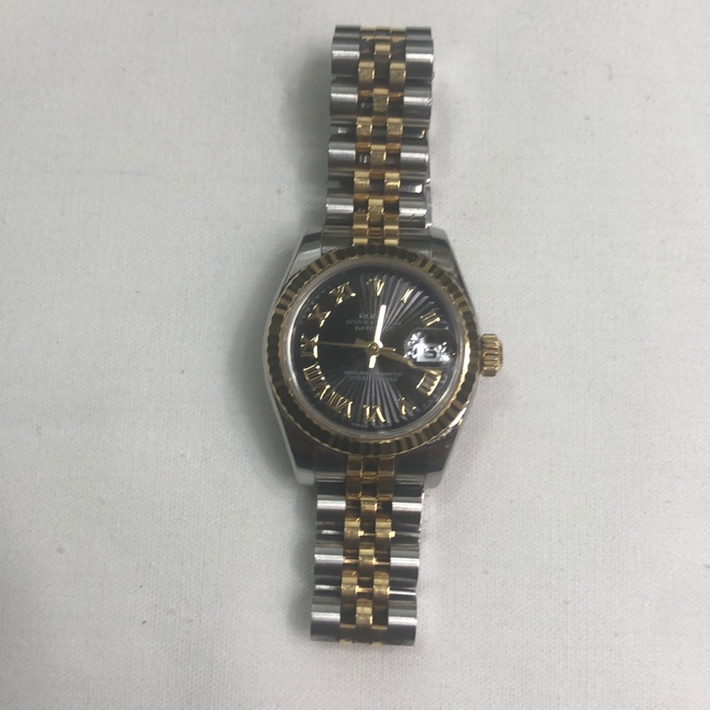Women’s Rolex Datejust black Sunbeam Price Firm - Picture 7 of 7